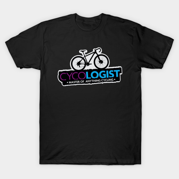 Cycologist - Master of Anything Cycling v2 T-Shirt by Design_Lawrence